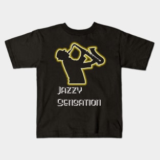 Jazzy Sensation Kids T-Shirt